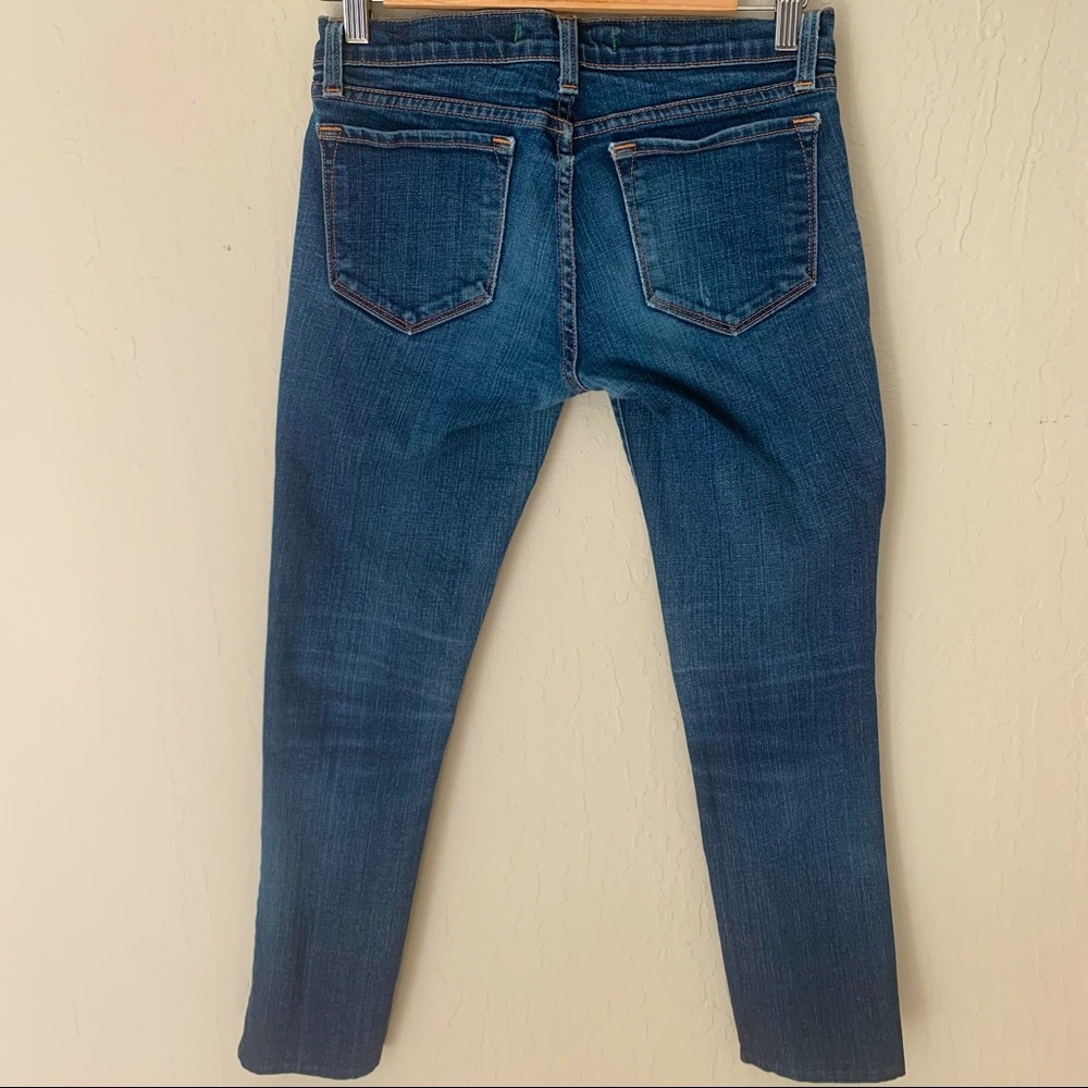 J BRAND Low-Rise Pencil Leg Ink Skinny Jeans Short Inseam Hemmed - Picture 7 of 15
